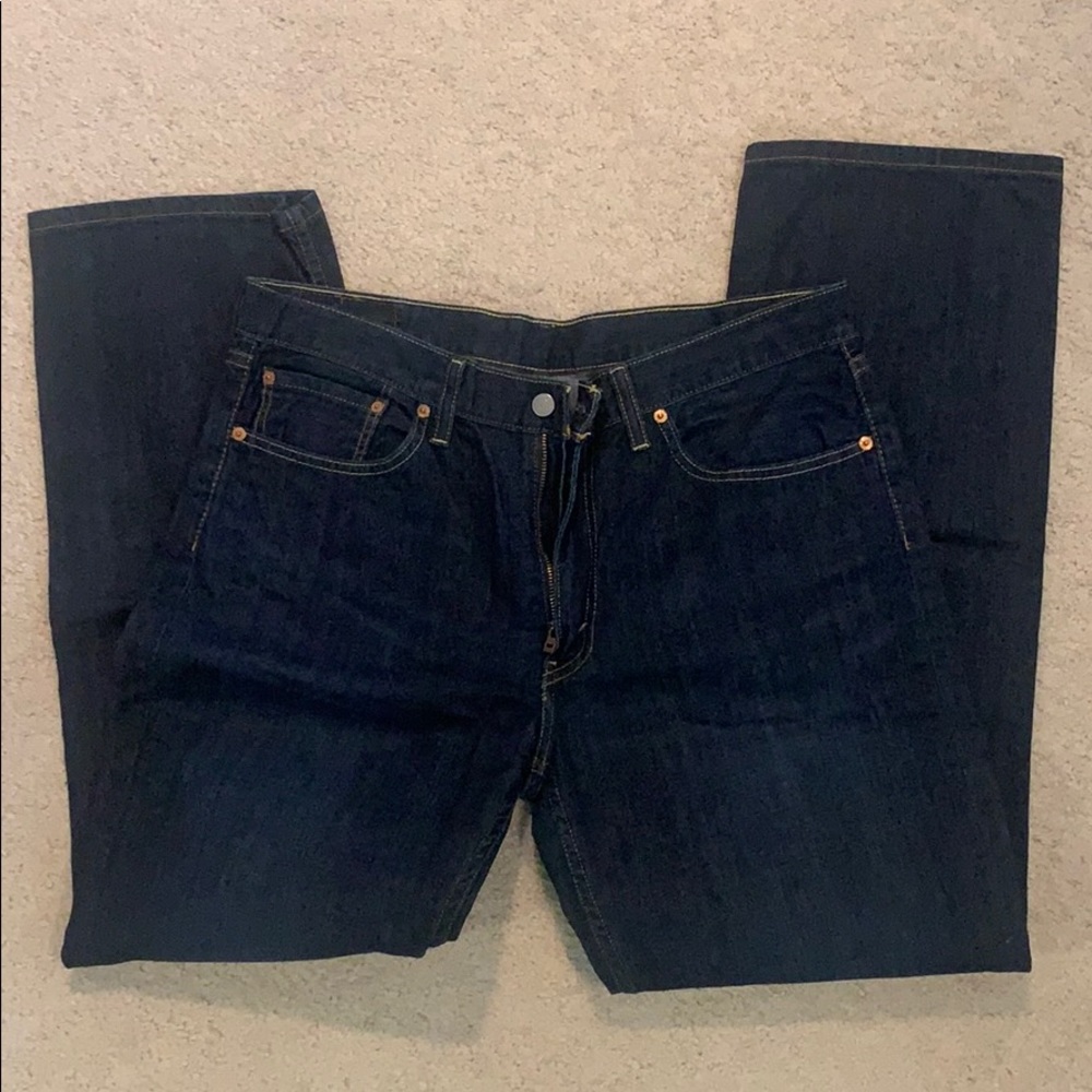 Men’s dark wash Levi 36x32